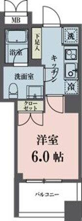 メゾンビスタ渋谷宇田川の物件間取画像